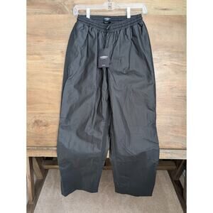 Harley-Davidson Pants Womens S Black Linen Blend Street Wear Elastic Waist NWT